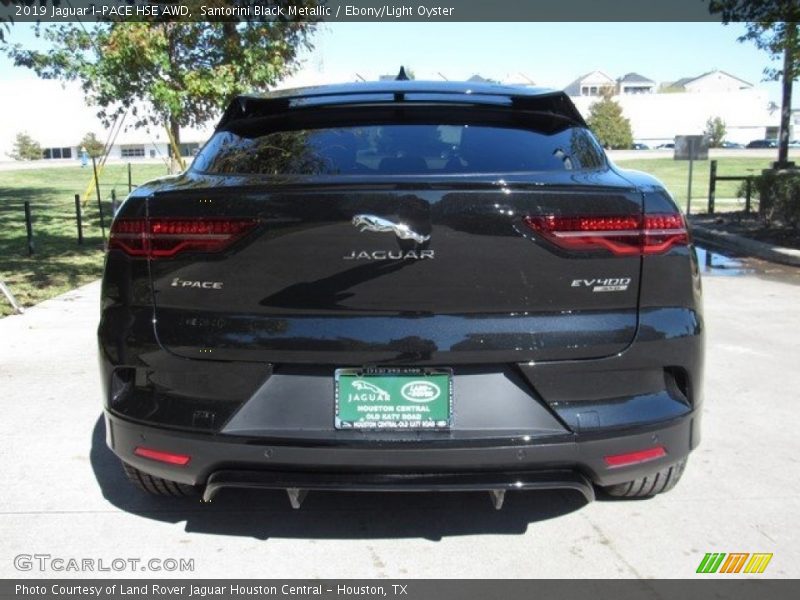 Santorini Black Metallic / Ebony/Light Oyster 2019 Jaguar I-PACE HSE AWD
