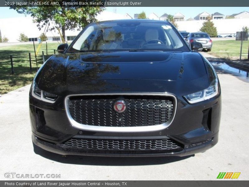 Santorini Black Metallic / Ebony/Light Oyster 2019 Jaguar I-PACE HSE AWD