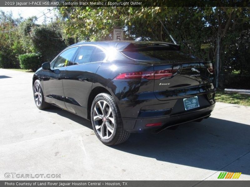 Santorini Black Metallic / Ebony/Light Oyster 2019 Jaguar I-PACE HSE AWD