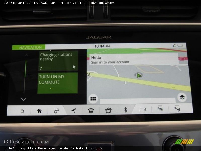 Navigation of 2019 I-PACE HSE AWD