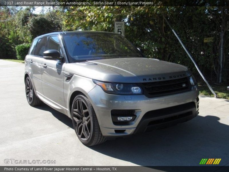 Silicon Silver / Ebony/Lunar/Pimento 2017 Land Rover Range Rover Sport Autobiography