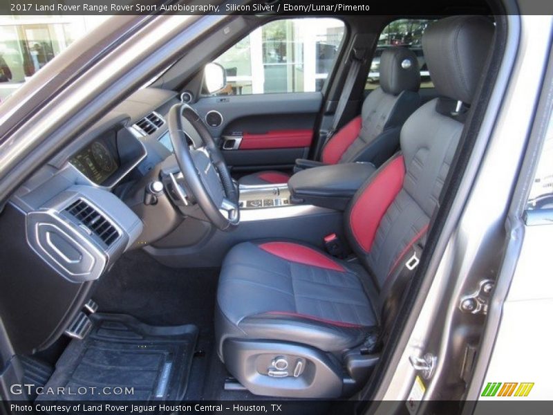  2017 Range Rover Sport Autobiography Ebony/Lunar/Pimento Interior