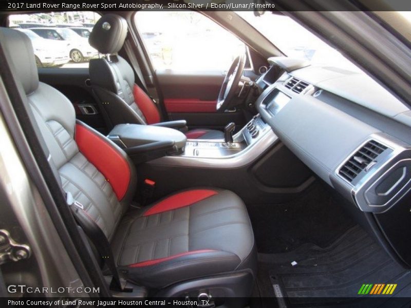 Front Seat of 2017 Range Rover Sport Autobiography