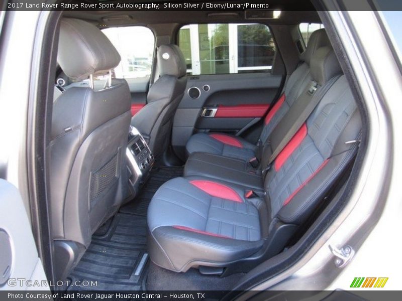 Rear Seat of 2017 Range Rover Sport Autobiography