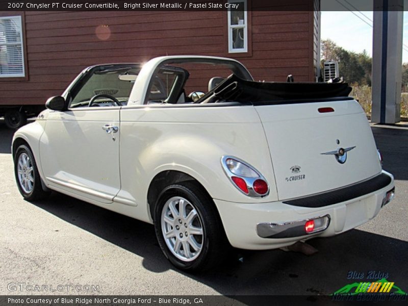 Bright Silver Metallic / Pastel Slate Gray 2007 Chrysler PT Cruiser Convertible