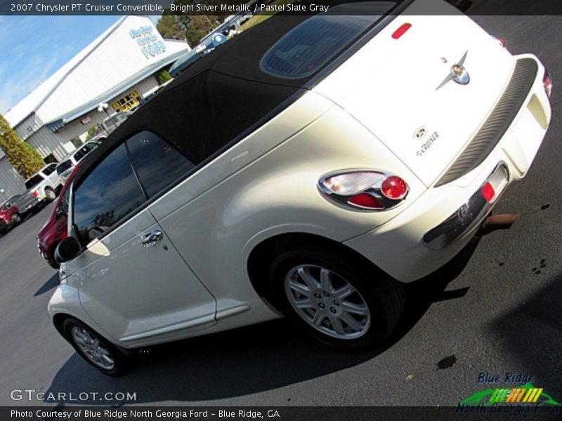 Bright Silver Metallic / Pastel Slate Gray 2007 Chrysler PT Cruiser Convertible