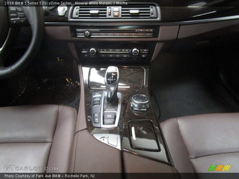 Mineral White Metallic / Mocha 2016 BMW 5 Series 535i xDrive Sedan