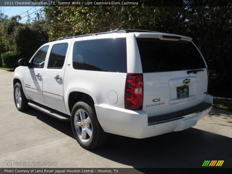 Summit White / Light Cashmere/Dark Cashmere 2011 Chevrolet Suburban LTZ