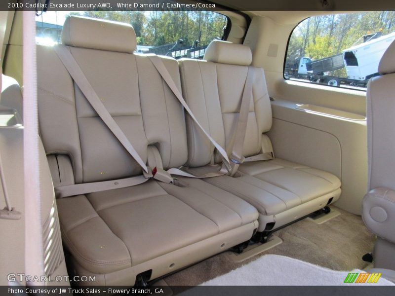 White Diamond / Cashmere/Cocoa 2010 Cadillac Escalade Luxury AWD