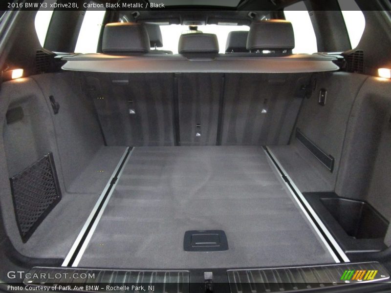 Carbon Black Metallic / Black 2016 BMW X3 xDrive28i