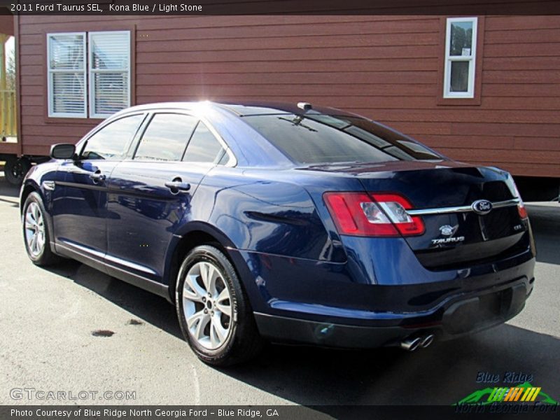 Kona Blue / Light Stone 2011 Ford Taurus SEL