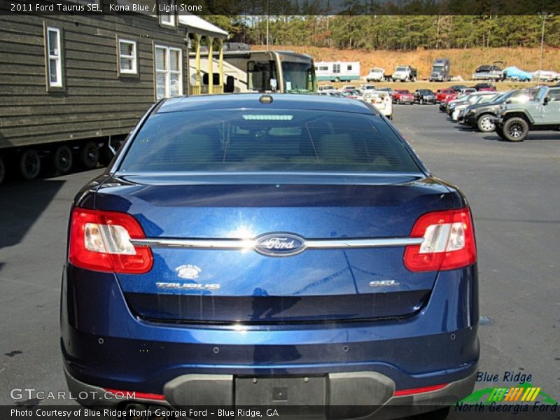 Kona Blue / Light Stone 2011 Ford Taurus SEL