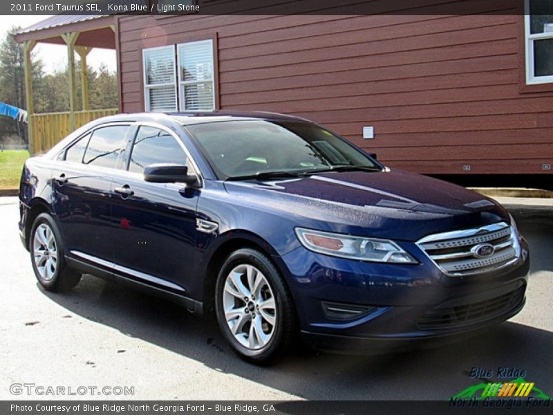 Kona Blue / Light Stone 2011 Ford Taurus SEL