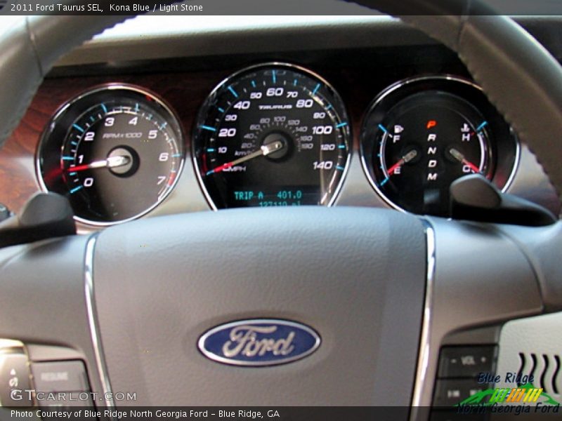 Kona Blue / Light Stone 2011 Ford Taurus SEL