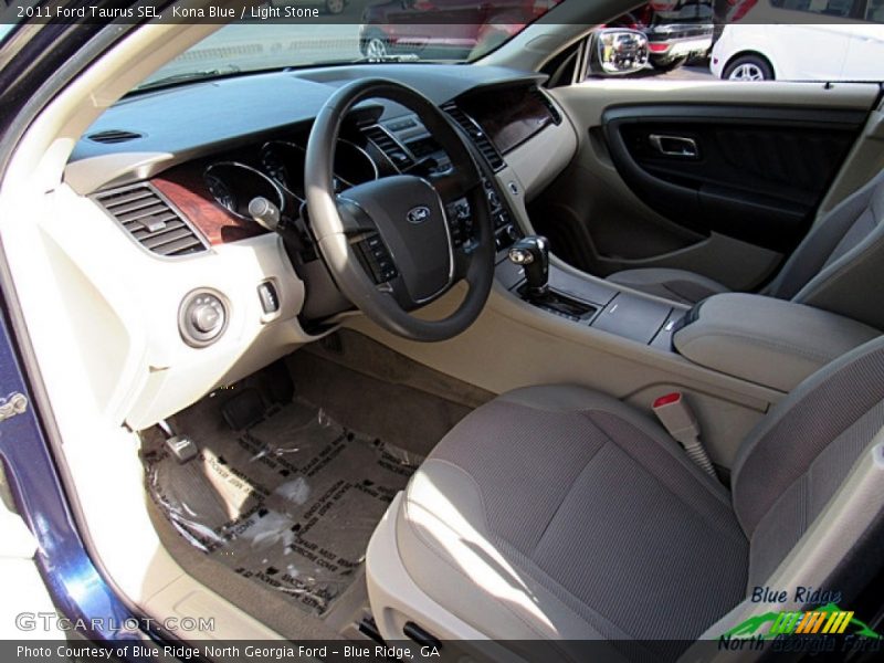 Kona Blue / Light Stone 2011 Ford Taurus SEL