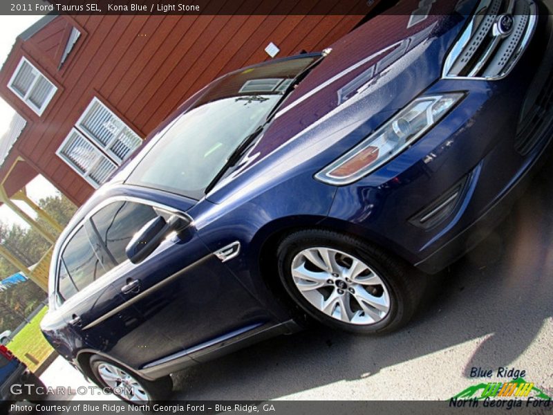 Kona Blue / Light Stone 2011 Ford Taurus SEL