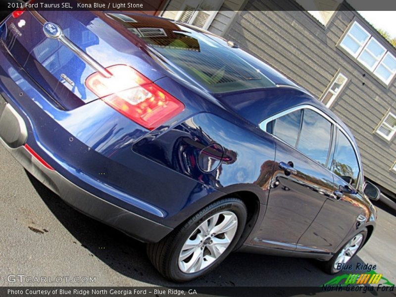 Kona Blue / Light Stone 2011 Ford Taurus SEL