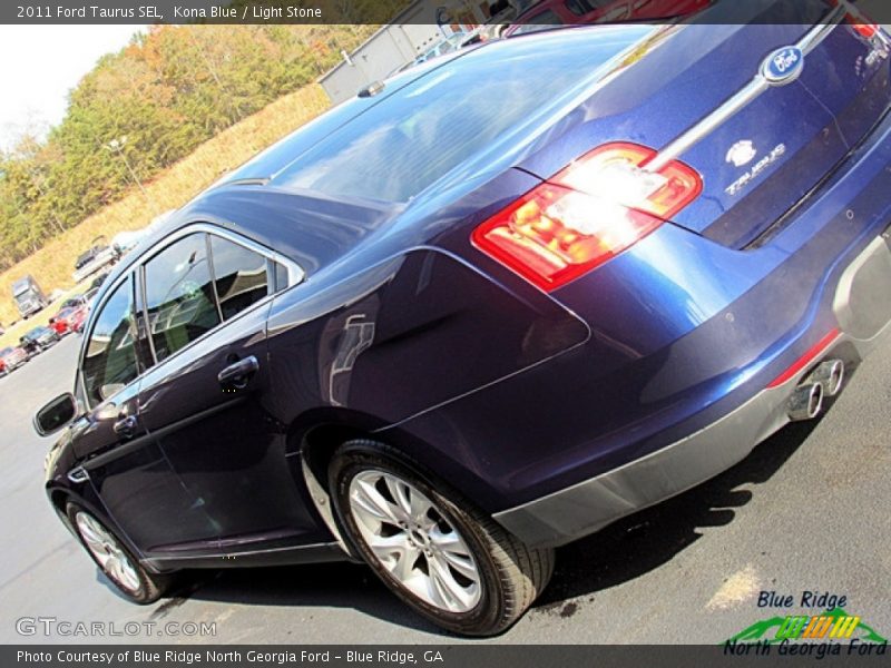 Kona Blue / Light Stone 2011 Ford Taurus SEL