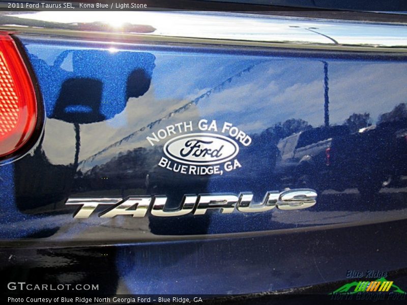 Kona Blue / Light Stone 2011 Ford Taurus SEL