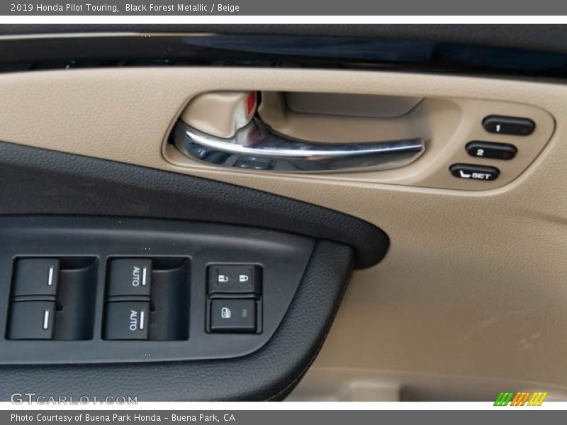 Door Panel of 2019 Pilot Touring