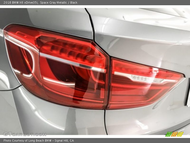Space Gray Metallic / Black 2018 BMW X6 xDrive35i