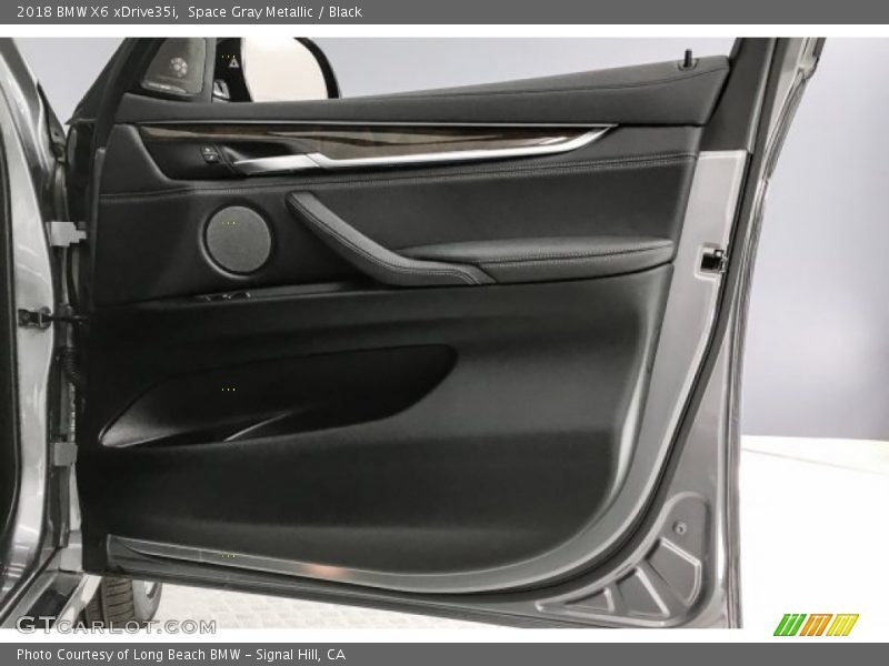 Space Gray Metallic / Black 2018 BMW X6 xDrive35i