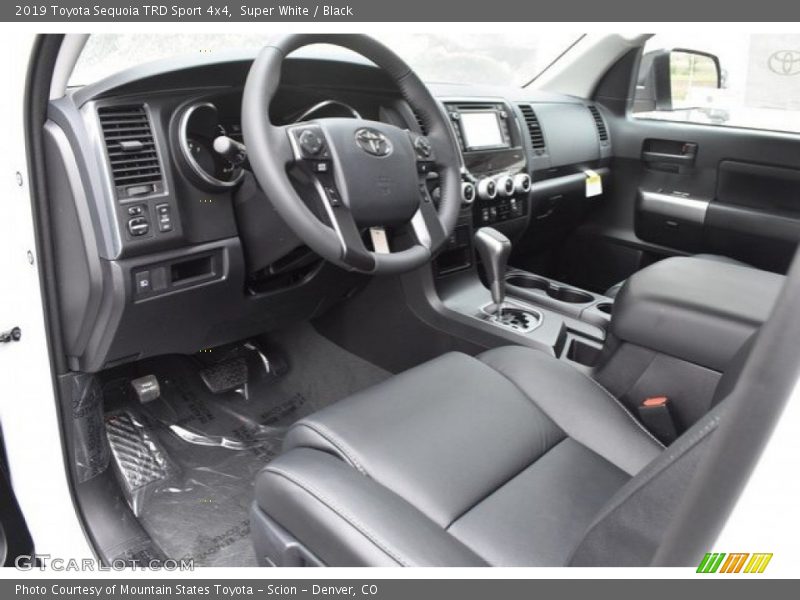  2019 Sequoia TRD Sport 4x4 Black Interior