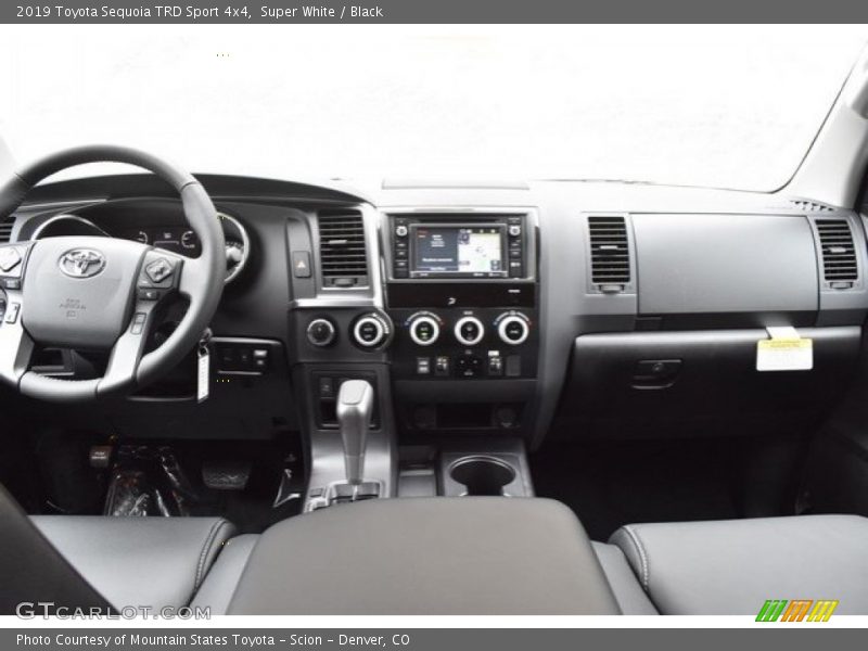 Dashboard of 2019 Sequoia TRD Sport 4x4