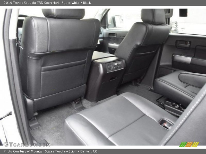 Rear Seat of 2019 Sequoia TRD Sport 4x4