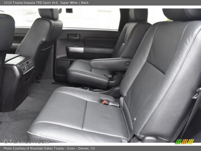 Rear Seat of 2019 Sequoia TRD Sport 4x4