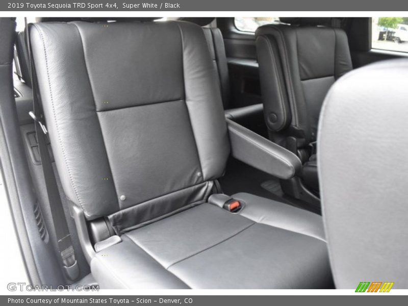 Rear Seat of 2019 Sequoia TRD Sport 4x4