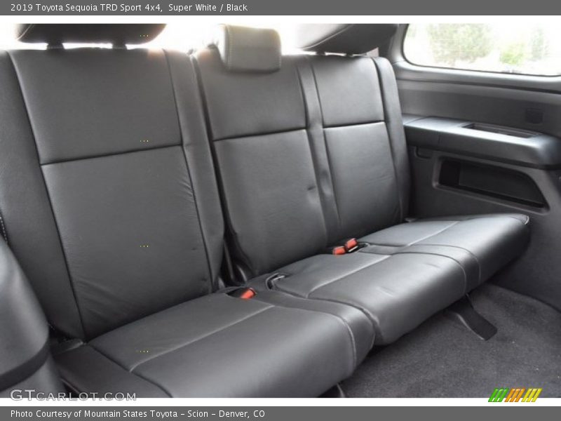 Rear Seat of 2019 Sequoia TRD Sport 4x4