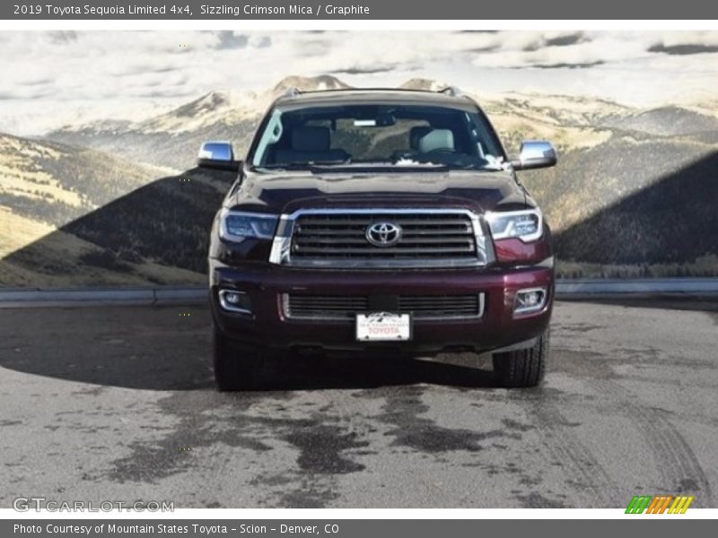 Sizzling Crimson Mica / Graphite 2019 Toyota Sequoia Limited 4x4