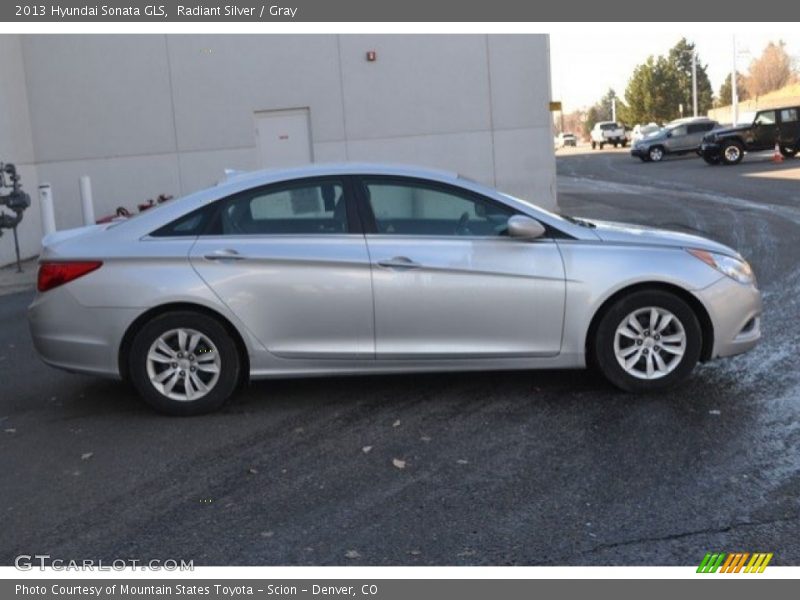 Radiant Silver / Gray 2013 Hyundai Sonata GLS