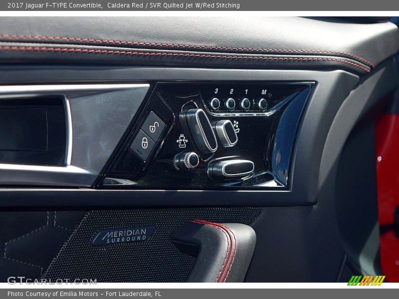 Controls of 2017 F-TYPE Convertible