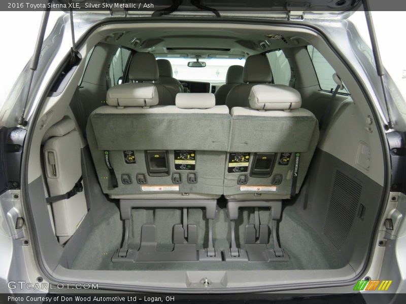 Silver Sky Metallic / Ash 2016 Toyota Sienna XLE