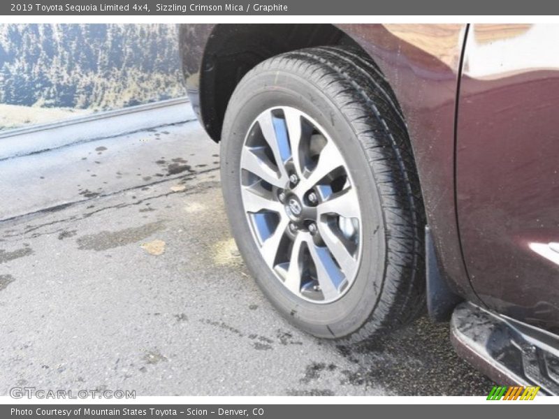 Sizzling Crimson Mica / Graphite 2019 Toyota Sequoia Limited 4x4