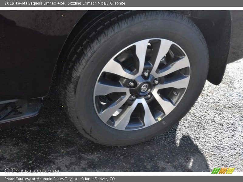 Sizzling Crimson Mica / Graphite 2019 Toyota Sequoia Limited 4x4