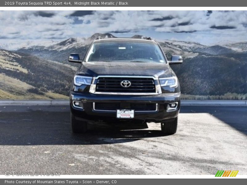 Midnight Black Metallic / Black 2019 Toyota Sequoia TRD Sport 4x4