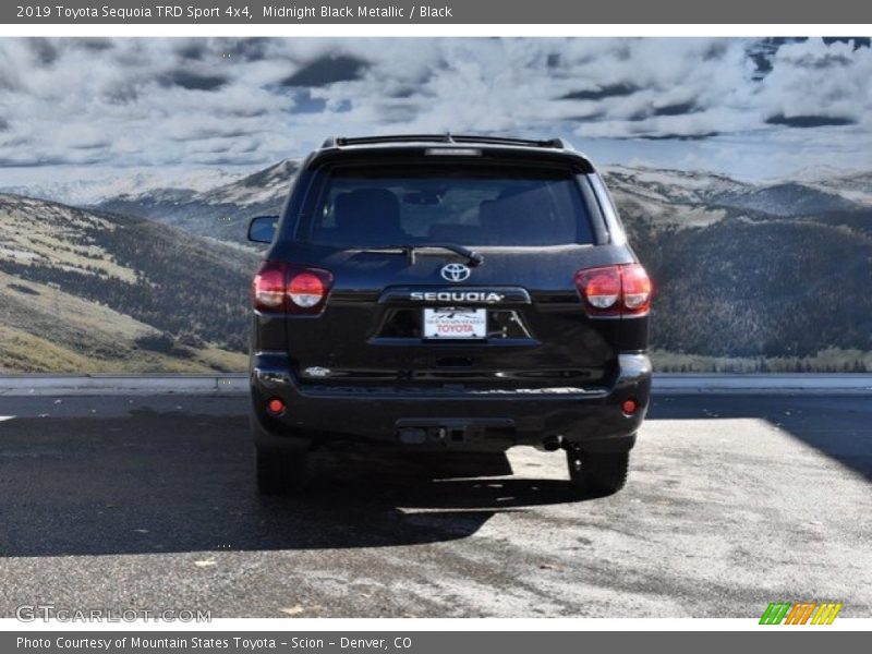 Midnight Black Metallic / Black 2019 Toyota Sequoia TRD Sport 4x4