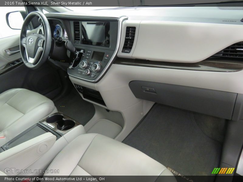 Silver Sky Metallic / Ash 2016 Toyota Sienna XLE
