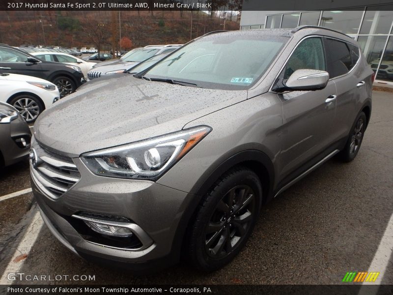 Mineral Gray / Black 2017 Hyundai Santa Fe Sport 2.0T Ulitimate AWD