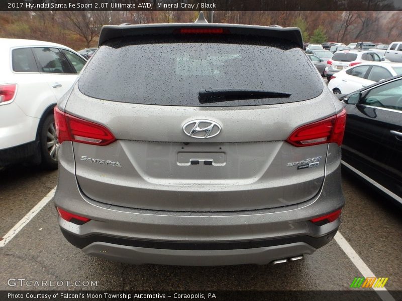 Mineral Gray / Black 2017 Hyundai Santa Fe Sport 2.0T Ulitimate AWD