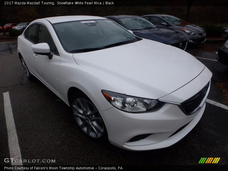 Snowflake White Pearl Mica / Black 2017 Mazda Mazda6 Touring