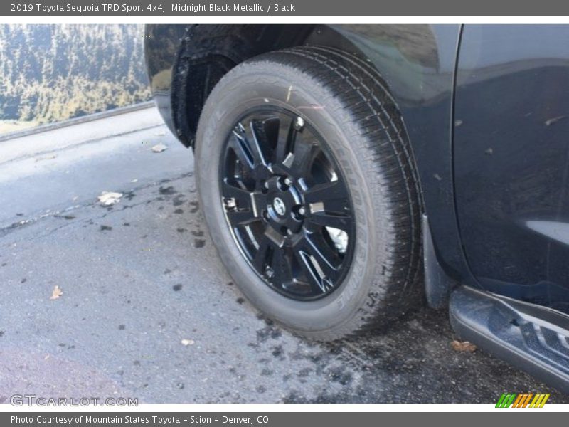 Midnight Black Metallic / Black 2019 Toyota Sequoia TRD Sport 4x4