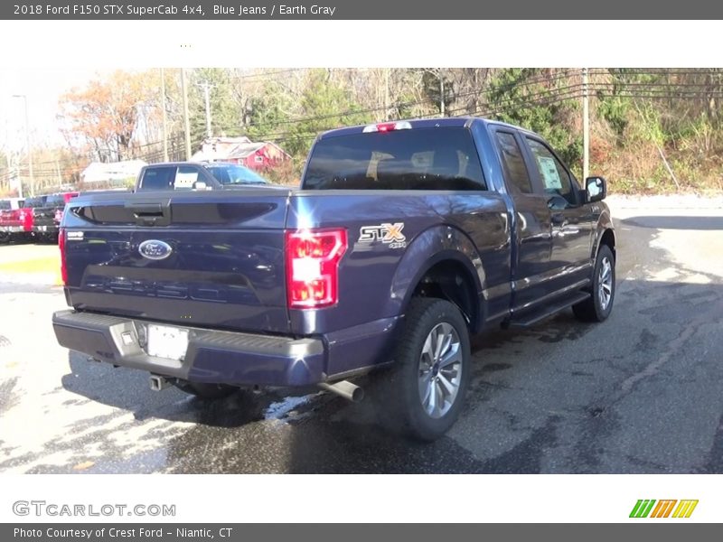 Blue Jeans / Earth Gray 2018 Ford F150 STX SuperCab 4x4