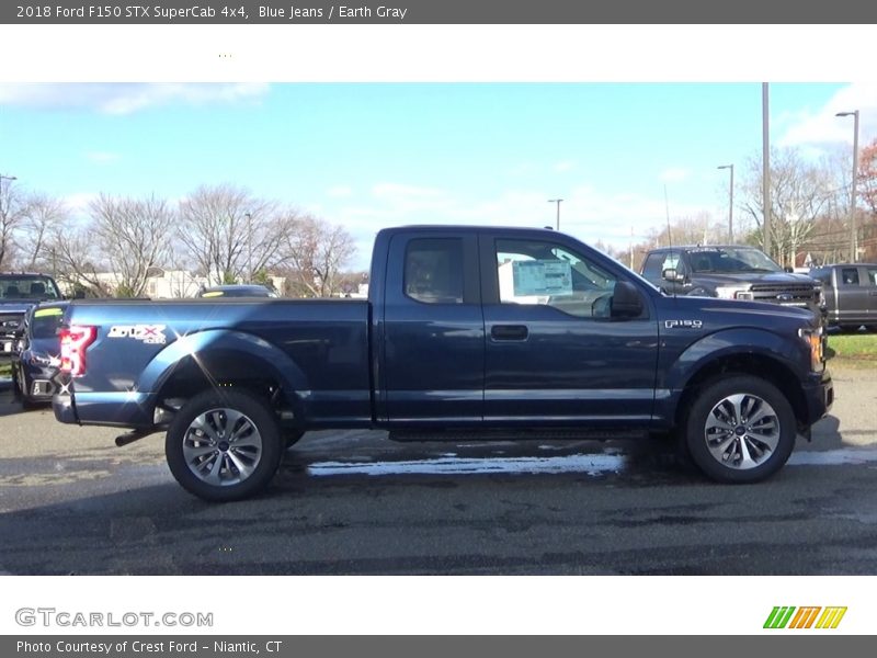 Blue Jeans / Earth Gray 2018 Ford F150 STX SuperCab 4x4