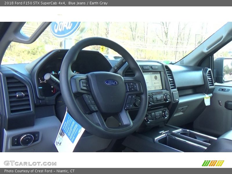 Blue Jeans / Earth Gray 2018 Ford F150 STX SuperCab 4x4
