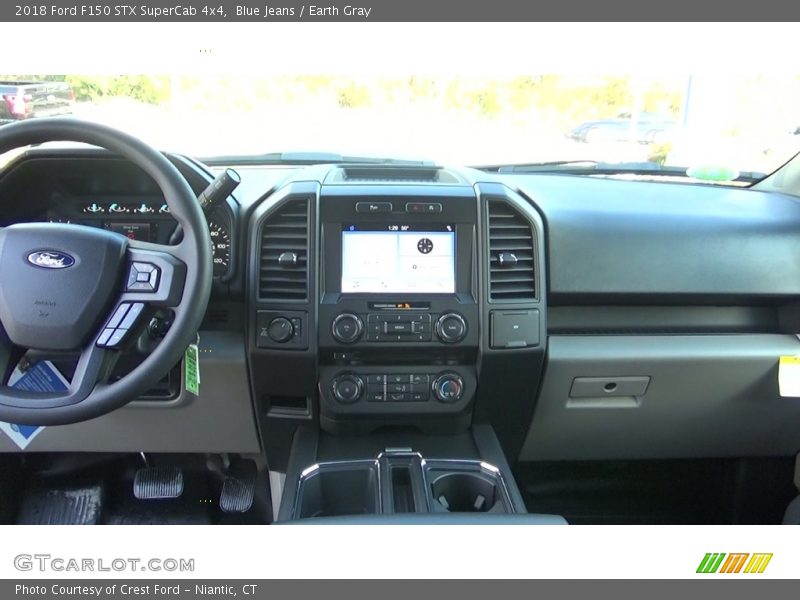 Blue Jeans / Earth Gray 2018 Ford F150 STX SuperCab 4x4