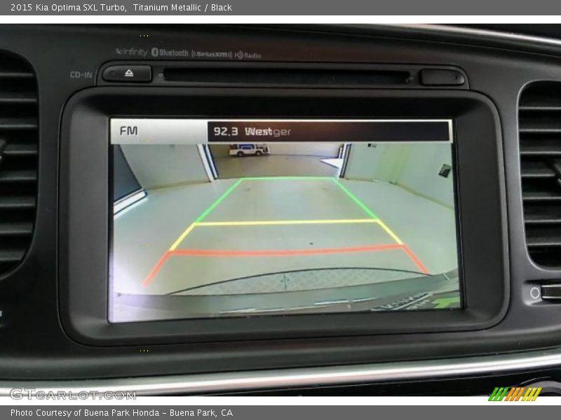 Titanium Metallic / Black 2015 Kia Optima SXL Turbo